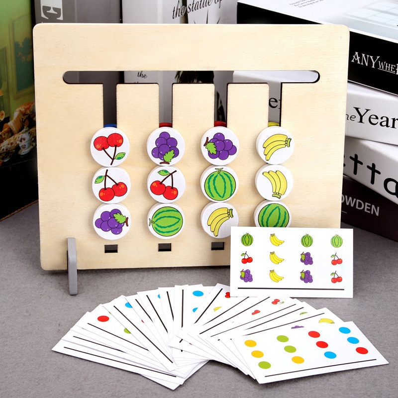 Educational Colors and Fruits Board Game