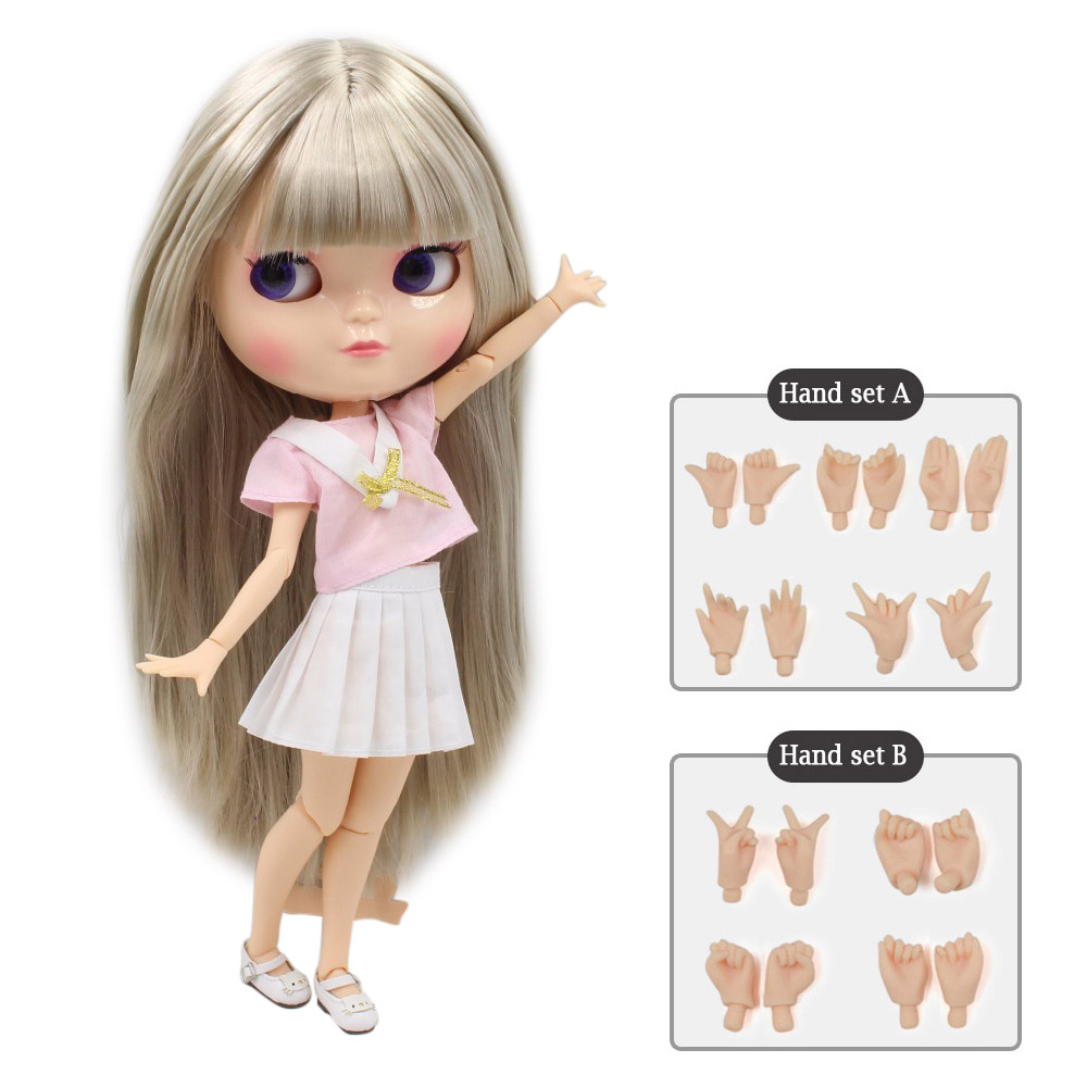 Colorful Hair Plastic Blyth Dolls with Joint Body for Kids